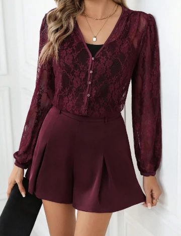 Compleu SHEIN, pruna