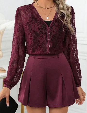 Compleu SHEIN, pruna