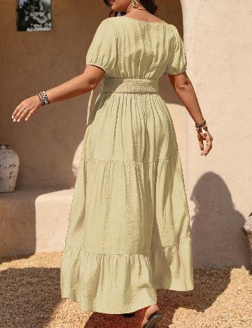 Rochie lunga SHEIN CURVE, bej