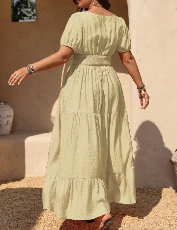 Rochie lunga SHEIN CURVE, bej