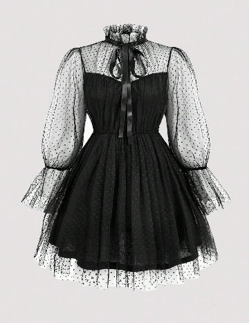 Rochie scurta SHEIN CURVE, negru