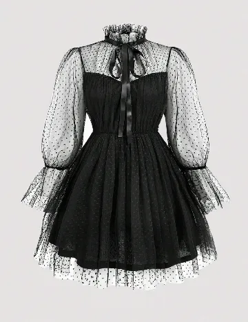 Rochie scurta SHEIN CURVE, negru