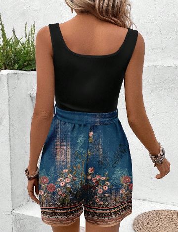 Salopeta SHEIN, mix culori