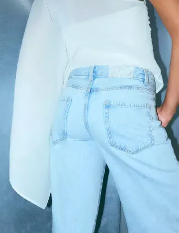 Bluza Stradivarius, ecru