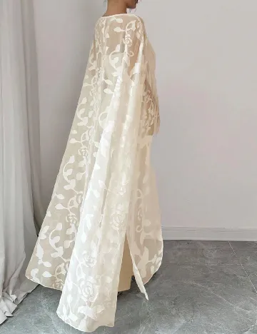 Salopeta SHEIN, crem