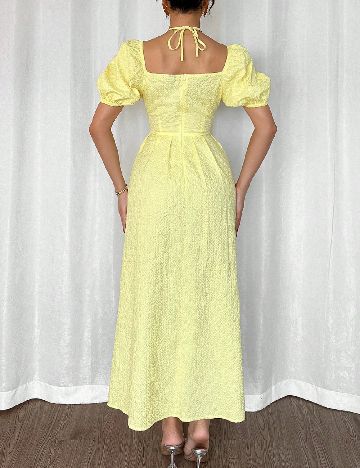 Rochie medie SHEIN, galben