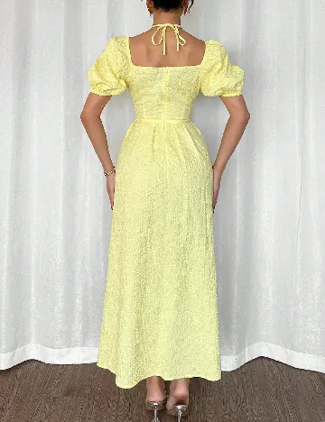 Rochie medie SHEIN, galben