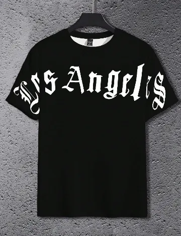 Tricou SHEIN Plus Size Men, negru