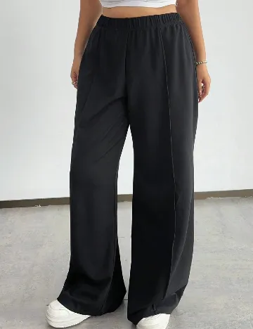 Pantaloni SHEIN CURVE, negru