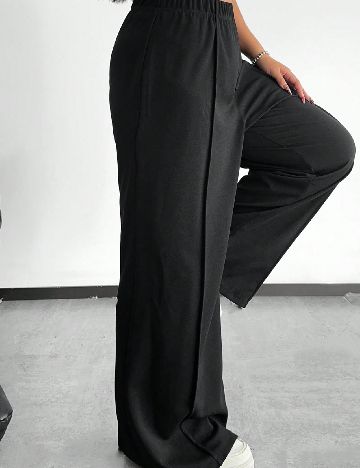 Pantaloni SHEIN CURVE, negru