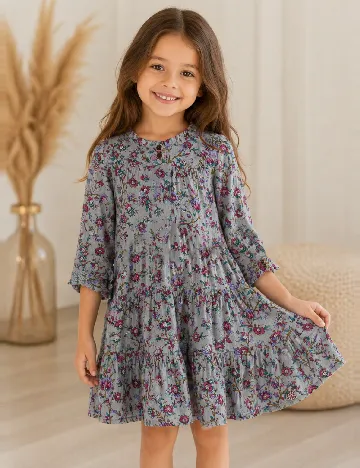 Rochie scurta Zara, albastru