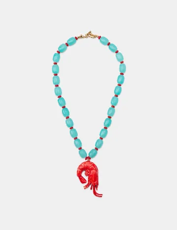 Colier Zara, turcoaz