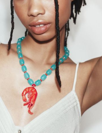 Colier Zara, turcoaz