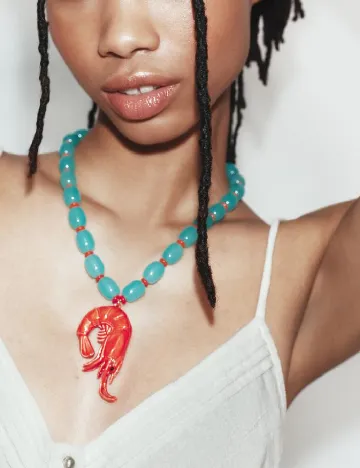 Colier Zara, turcoaz