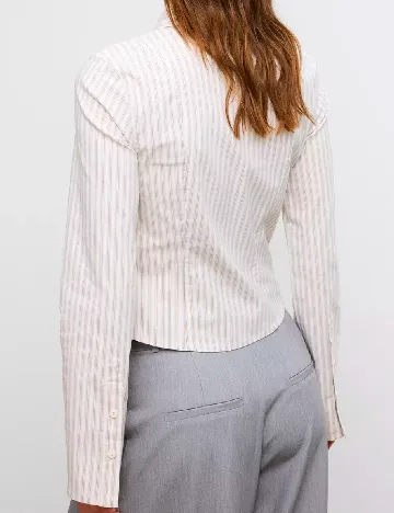 Camasa Stradivarius, crem