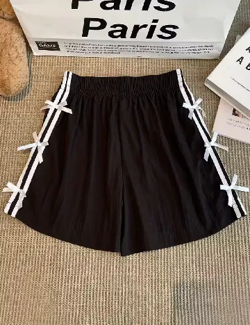 Pantaloni scurti SHEIN, negru