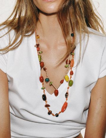 Colier Zara, mix culori