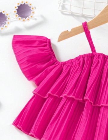 Compleu Shein Kids, roz/albastru