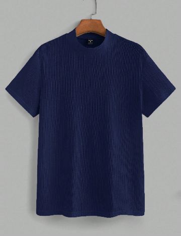 Tricou Neon Blanc, bleumarin