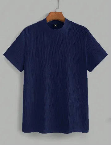 Tricou Neon Blanc, bleumarin