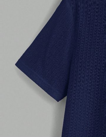 Tricou Neon Blanc, bleumarin