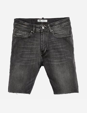 Pantaloni scurti Zara, gri inchis