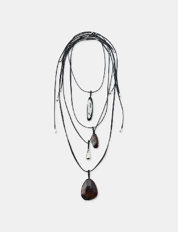 Set Coliere 4 bucati Zara, mix culori