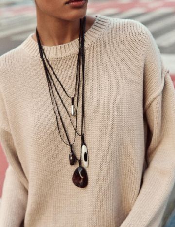 Set Coliere 4 bucati Zara, mix culori