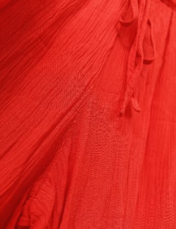 Pantaloni Zara, rosu