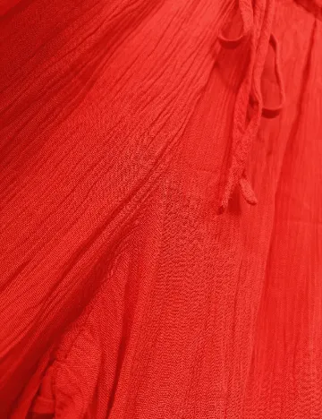 Pantaloni Zara, rosu