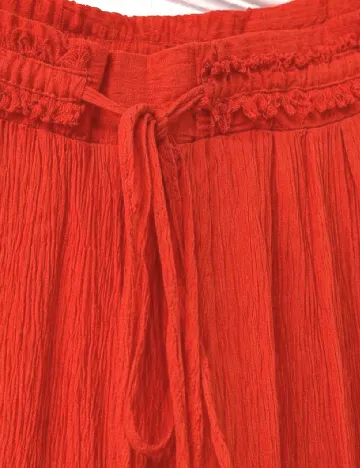 Pantaloni Zara, rosu