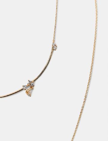 Set Coliere 2 bucati Zara, auriu