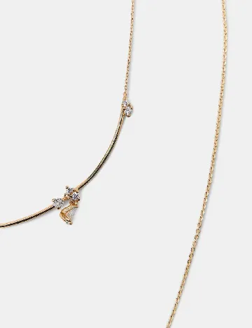 Set Coliere 2 bucati Zara, auriu