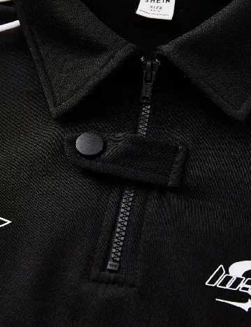 Tricou Shein Kids, negru