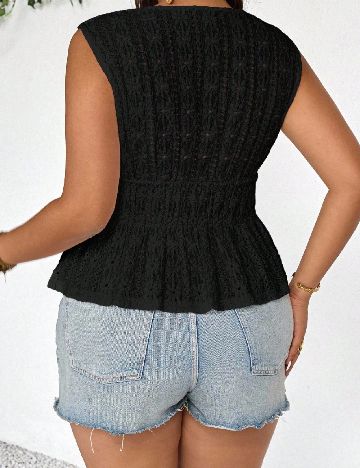 Maiou SHEIN CURVE, negru