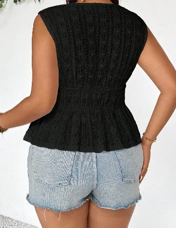 Maiou SHEIN CURVE, negru