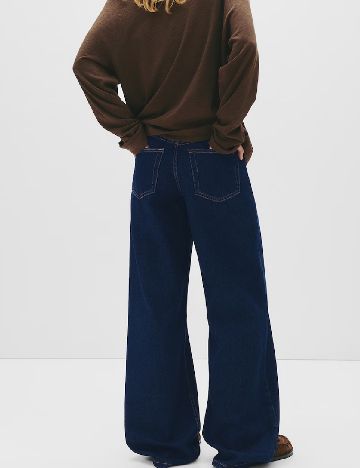 Blugi Pull&Bear, bleumarin