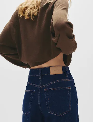 Blugi Pull&Bear, bleumarin