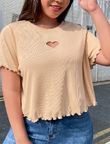 Top SHEIN CURVE, piersica