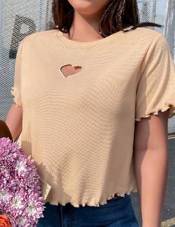 Top SHEIN CURVE, piersica