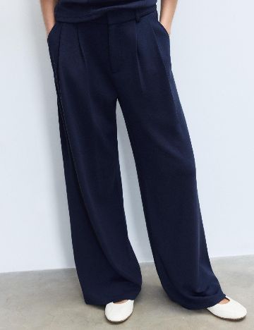 Pantaloni Stradivarius, bleumarin
