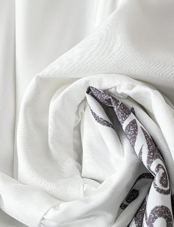 Rochie lunga SHEIN CURVE, alb