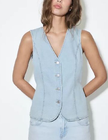 Vesta Stradivarius, bleu