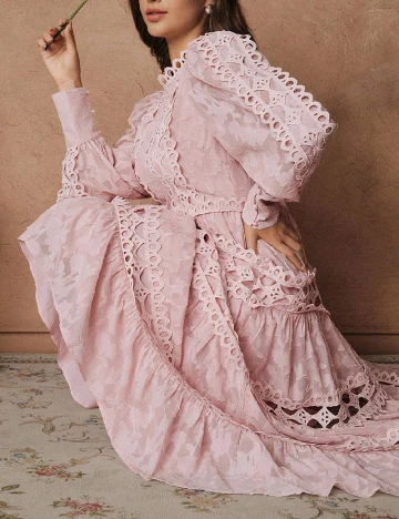 Rochie lunga Savoree, roz