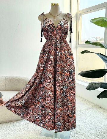 Rochie lunga SHEIN CURVE, mix culori