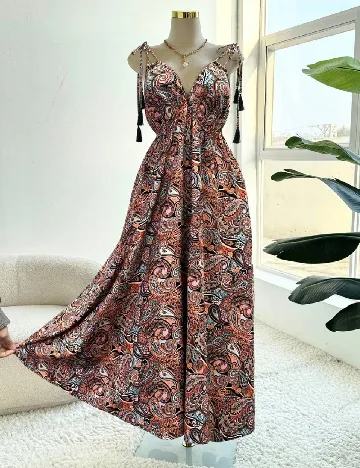 Rochie lunga SHEIN CURVE, mix culori