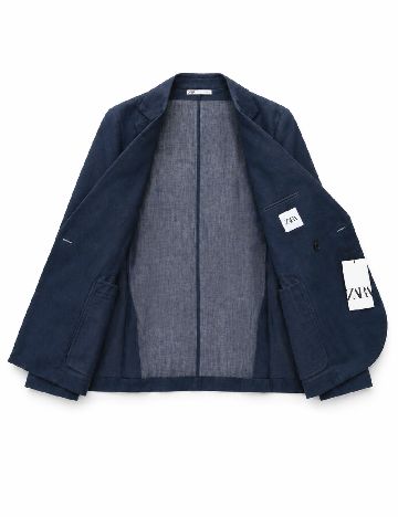 Sacou Zara, albastru