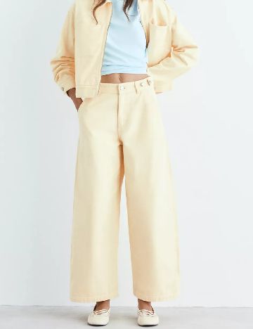 Blugi Pull&Bear, galben