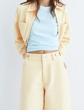 Blugi Pull&Bear, galben