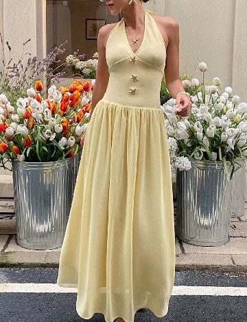 Rochie lunga SHEIN, galben